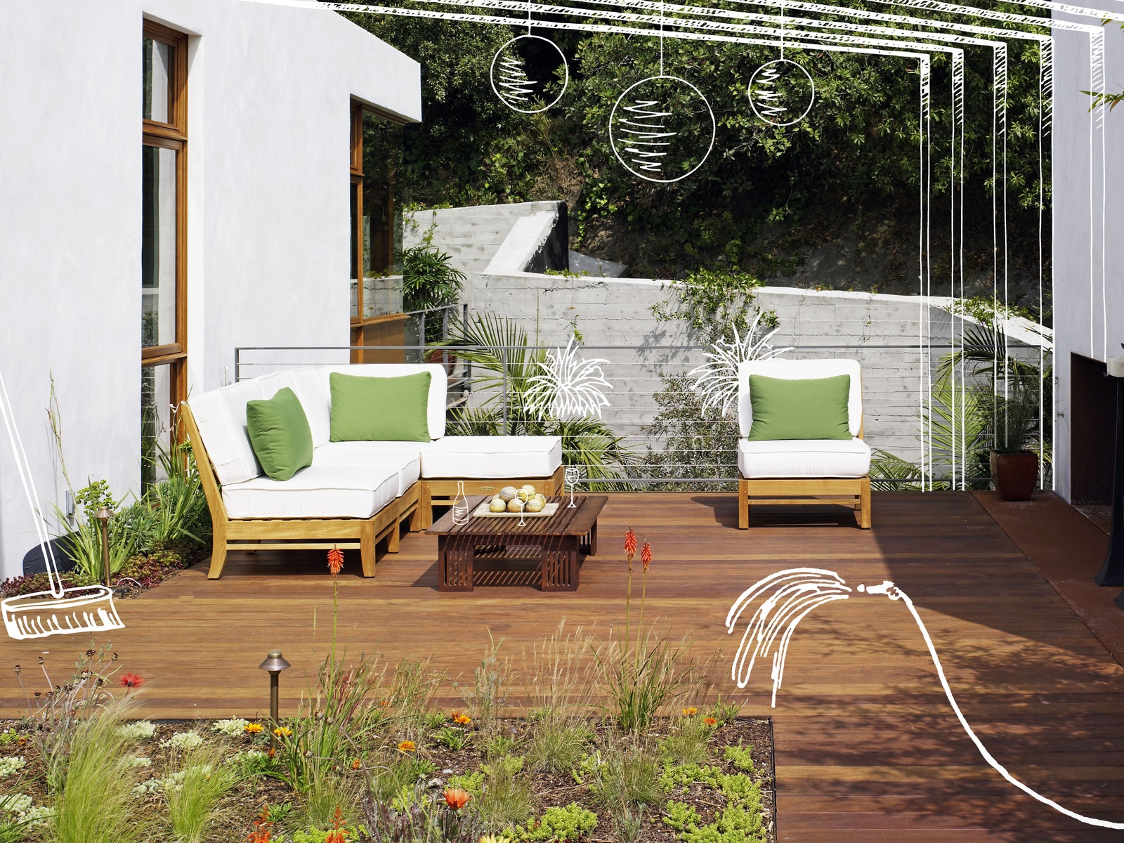 A clean deck is more than an unsullied entertaining space—it KO allergies banishes pests and extends the life of patio.